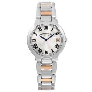 Raymond Weil Jasmine 35mm Steel Silver Dial Quartz Ladies Watch 5235-S5-01659